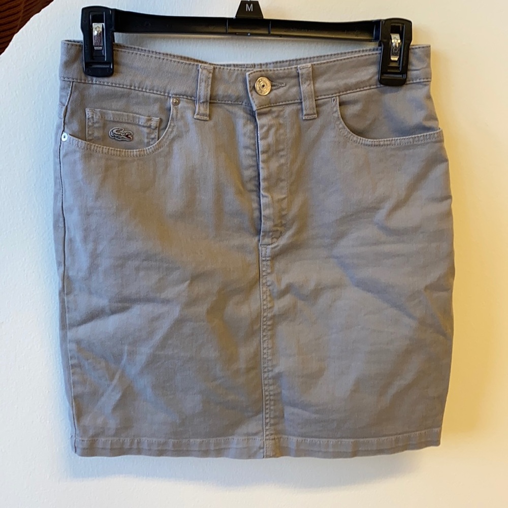 Lacoste Early 2000s mini skirt